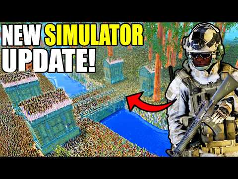 Largest Battle Simulator Ever got a NEW HUGE Update! - UEBS 2: Map Building