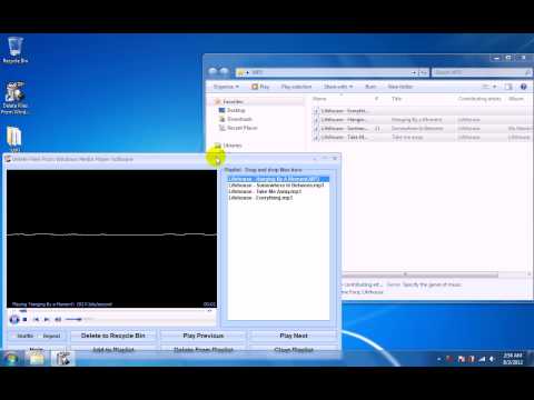 Delete Files From Windows Media Player Software