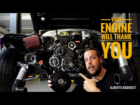 2JZ ATI SUPER DAMPER INSTALL TITAN DRIFTCAR FRIENDLY VERSION!