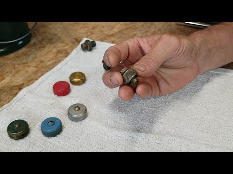 Coleman Stove, Lamp and Lantern Safety:  Identification, Use and Repair of Fuel Filler Caps