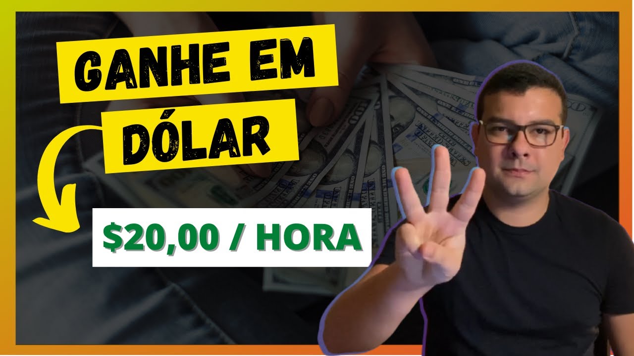 COMO GANHAR DINHEIRO EM DÓLAR NA INTERNET - 3 FORMAS PASSO A PASSO