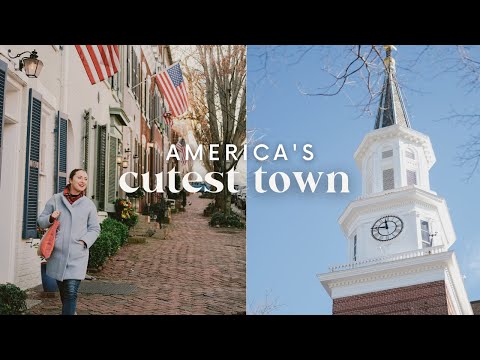 Visiting the Cutest American Town - Alexandria Virginia VLOG