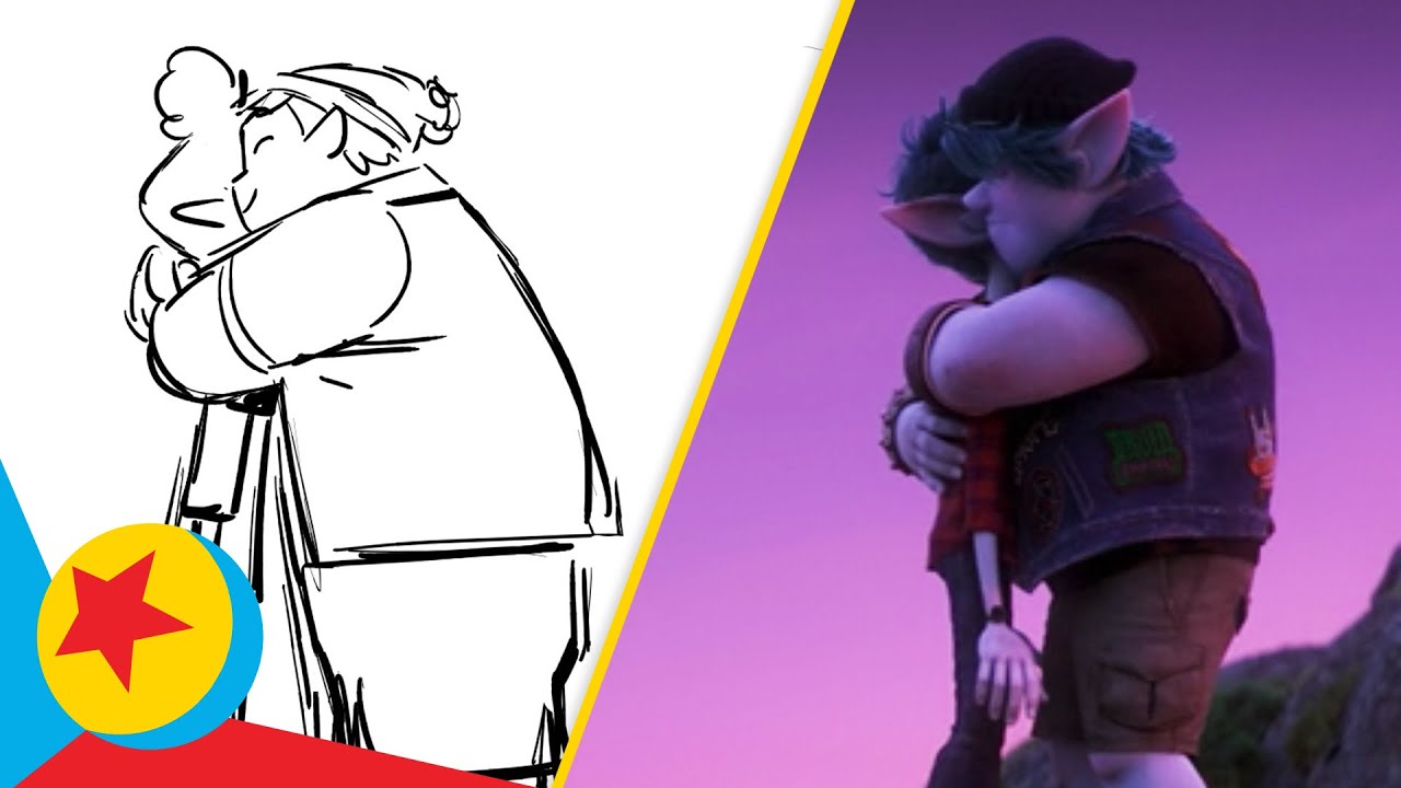 Miniature de la vidéo Barley and Dad Reunite from Onward | Pixar Side by Side du film En avant