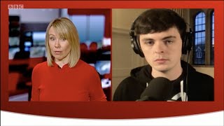 Download lagu CosmicSkeptic Talks Veganism on BBC News #shorts mp3