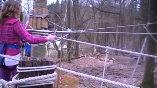 preview picture of video 'Baraque Michel Ropes Course Part 1'