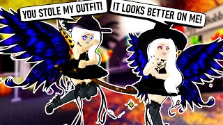 I Am The Poor Ugly Twin My Twin Sister Is The Spoiled Rich Girl Roblox Roleplay Royale High Free Online Games - i let my twin sister pick my outfits blindfolded roblox