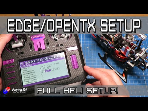 Setup EdgeTX/OpenTX for your OMPHobby M2 Heli using an SBUS receiver!