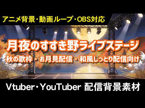 月夜のすすき野ライブステージ サンプル動画