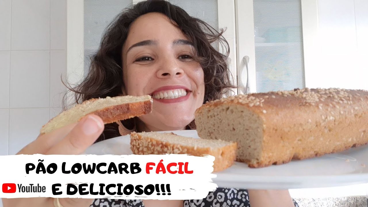 Receita De Pão LowCarb. Muito Fácil De Fazer!