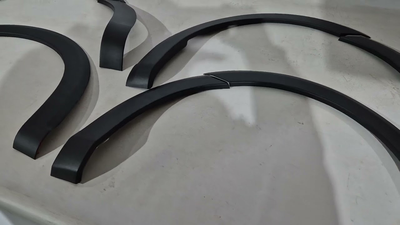 Расширители арок EuroCap (8 шт, ABS) Video 1