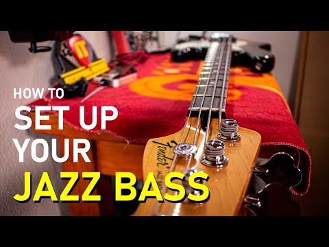 How to setup your Fender Bass like a Pro - Full tutorial (Jazz Bass and Precision)