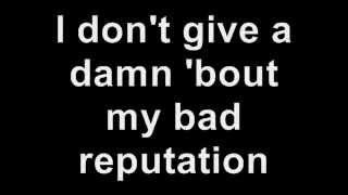 Avril Lavigne - Bad Reputation (Lyrics)