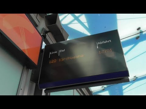 Linie 120. Bremen Hbf - Brinkum - Bf Kirchweyhe (02/2019)