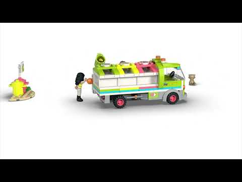 LEGO® Friends Šiukšlių perdirbimo sunkvežimis (41712)
