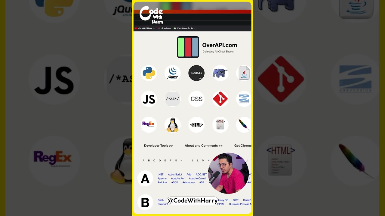 Amazing Cheatsheet Website!