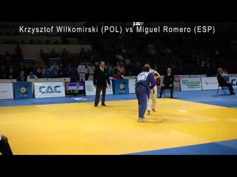JUDO WORLD CUP WARSAW - Krzysztof Wiłkomirski (POL) vs  Miguel Romero (ESP)