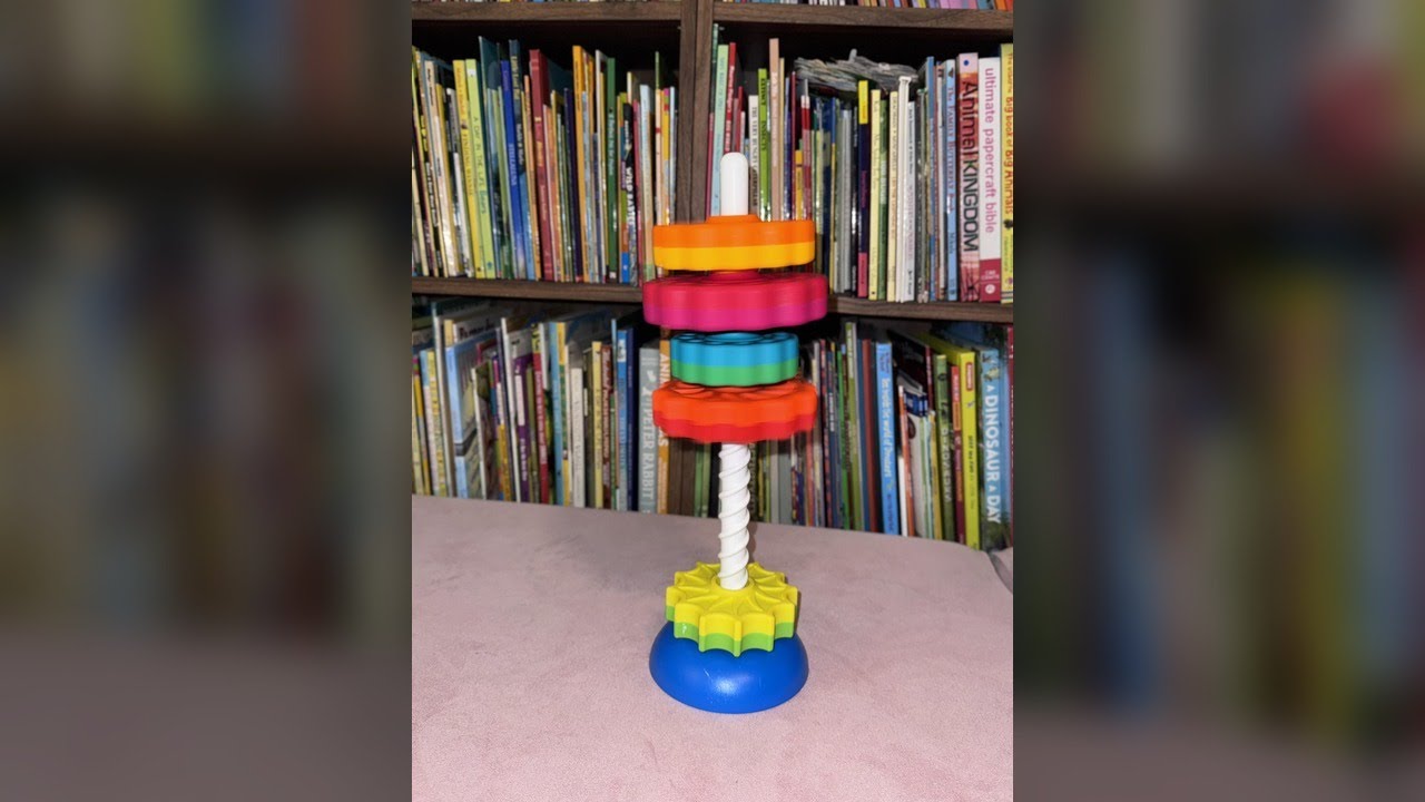 My Absolute Favourite Toddler Toy! Review of SpinAgain Fat Brain Toys