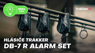 Sada signalizátorů Trakker DB7-R 3 Rod Bite Alarm Set
