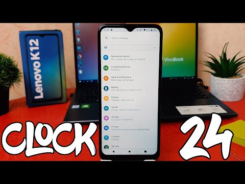 How to Change 24 Hours Time Format in Lenovo K12
