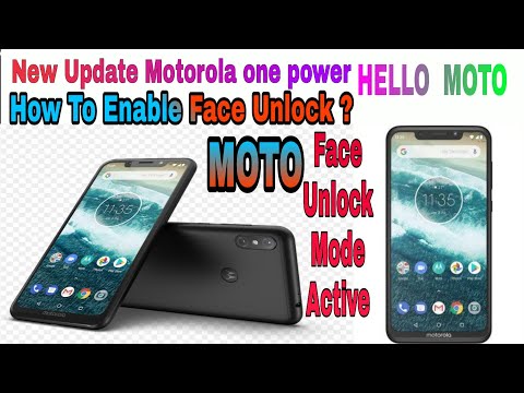 Face Unlock Motorola One Power. How To Enable Face Unlock