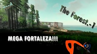 The Forest | Mostrando mi mega fortaleza(Showing my mega fortress)
