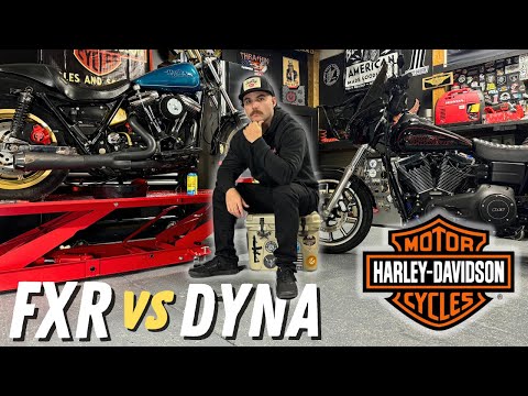 Harley Davidson Dyna VS FXR - Bike Comparison