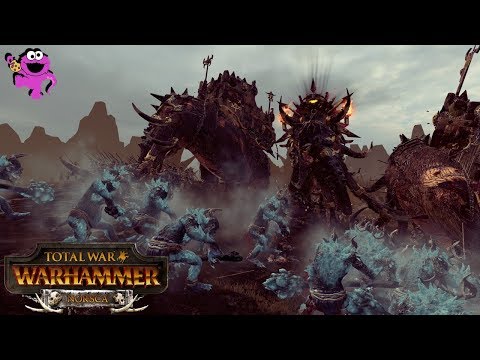 Oh Lord the Mammoth Herd! - LIVE Battles with Legend - Total War Warhammer Norsca Gameplay