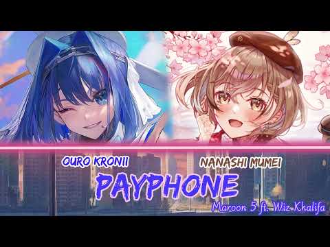 Mumei and Kronii sing - Payphone by Maroon 5 ft. Wiz Khalifa (Duet)