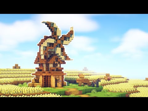 Minecraft: How to Build a Simple Windmill