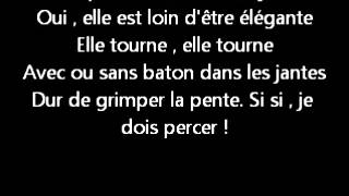 La roue tourne. Paroles.