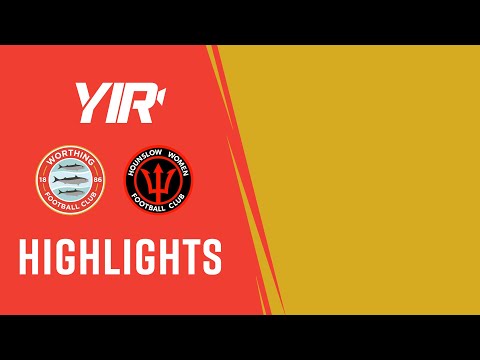 Highlights: Worthing Women v Hounslow Women | 14.11.21