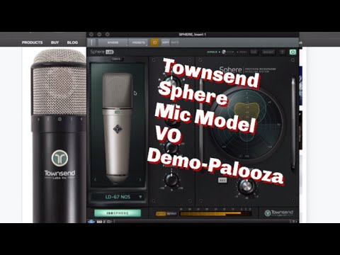 Townsend Sphere VO Demo of Different Mic Models