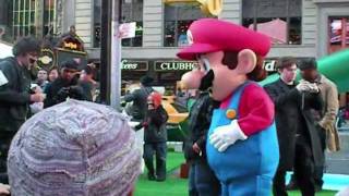 Super Mario 3D Land Launch Event at Times Square