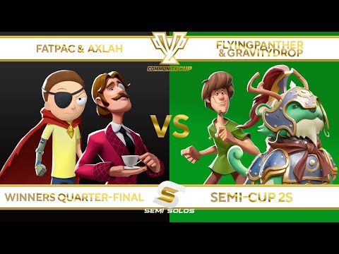 Semi-CUP 2s - Fatpac & Axlah VS FlyingPanther & GravityDrop - Multiversus Tournament