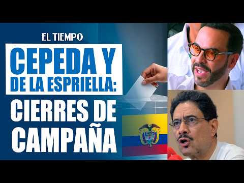 Iván Cepeda y Abelardo de la Espriella queman sus últimos cartuchos