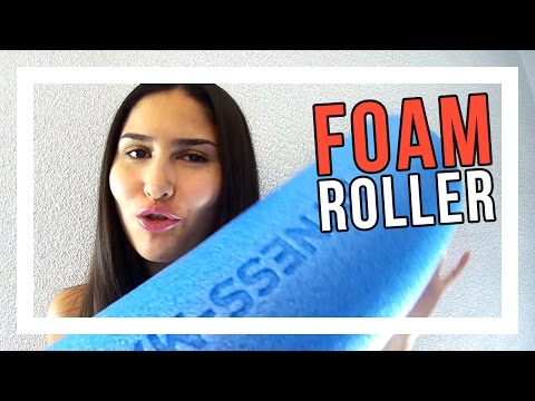 Cómo usar el rodillo para masajes fitness