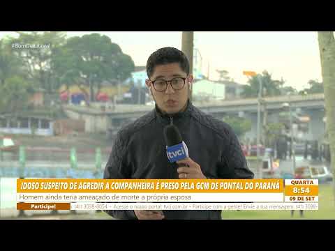 IDOSO SUSPEITO DE AGREDIR A COMPANHEIRA É PRESO PELA GCM DE PONTAL DO PARANÁ