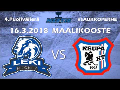 4.Puolivälierä LeKi - KeuPa HT 16.3.2018 Maalikooste