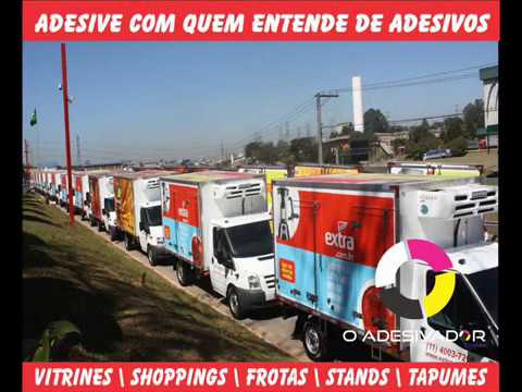 adesivo caminhao extra 2 - adesivo - envelopamento - adesivagem