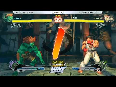 SSF4AE Mike Ross vs LU Alex Valle - WNF 3.12 HD
