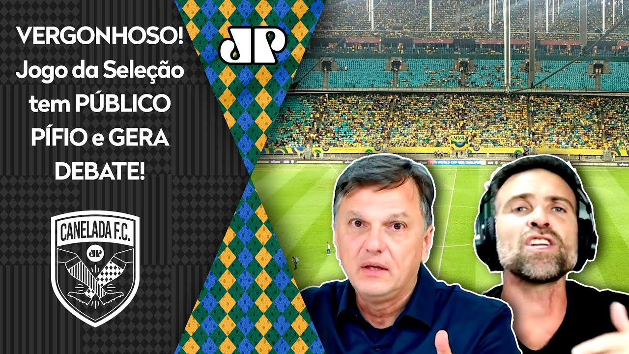 "ISSO FOI MUITO CONSTRANGEDOR, gente! UMA PIADA!" OLHA o que CHAMOU A ATENÇÃO no jogo da Seleção!