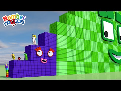 Numberblocks Step Squad NEW 1 to 406000 BIGGEST - The Amazing Step Squad Numberblocks HUGE