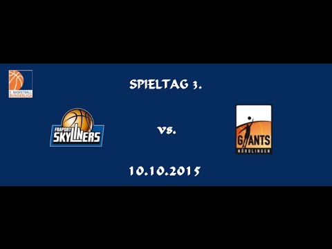10.10.2015 Spieltag 3. Fraport Skyliners Juniors  - Giants