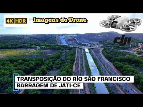 Sobrevoando a BARRAGEM DE JATI-CE  02/09/2026