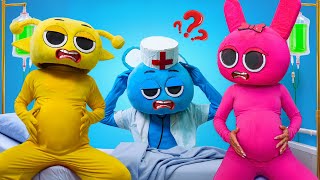Simon & Pinki Pregnants – Dr. Sky's strangest patient 😲| Incredibox Sprunki In Real Life