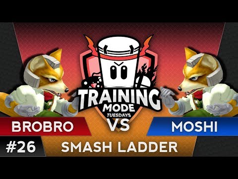 TMT 26 - Brobro (Fox) VS Moshi (Fox) - SSBM Smash Ladder - Smash Melee