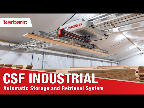 Barbaric CSF Industrial // Automatic Storage and Retrieval System for Solid Wood @ DIPRO® GmbH