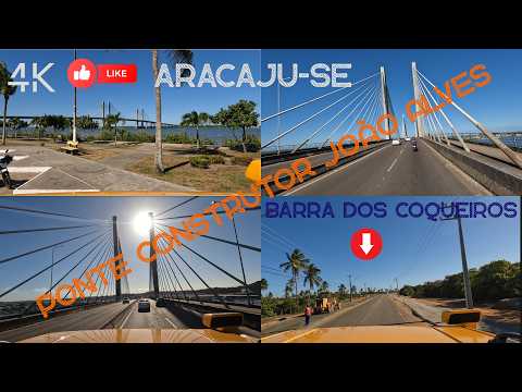 Ponte Aracaju/Barra dos Coqueiros/Aracaju. [Obras] SE-100.