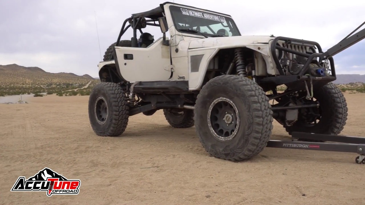 Accutune Shock Tuning with a Jeep JK & Trailing Arm TJ