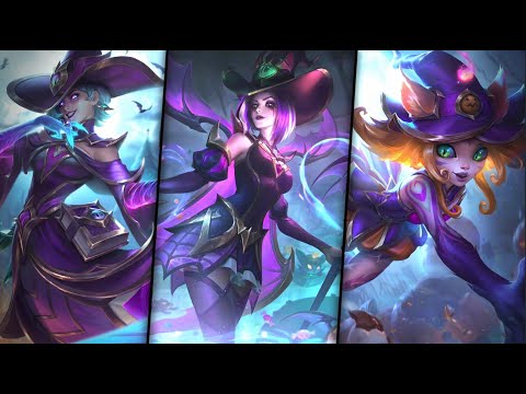 ALL 5 NEW BEWITCHING SKINS - Neeko Cassiopeia LeBlanc Senna Anivia - League of Legends
